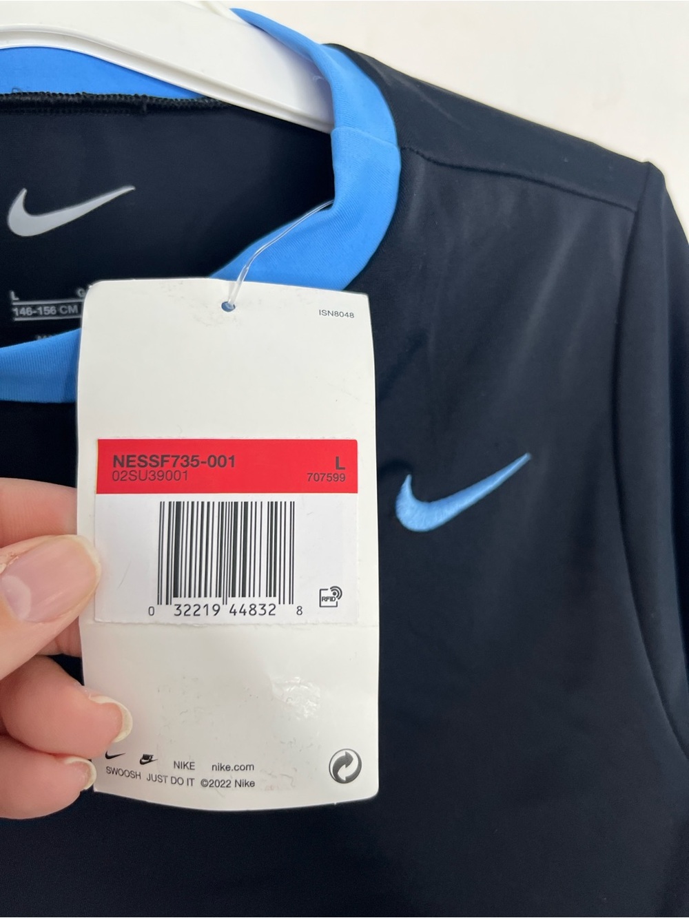 Nike Kids Swim Top Size Large - Picture 4 of 7